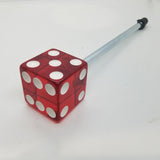 James Bond Dice Shooter Transparent Red