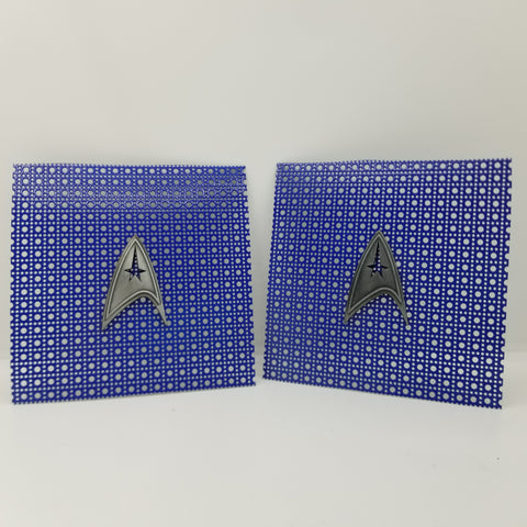 Star Trek Speaker Grills Blue