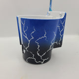 Blue Lightning Bolt PinCup