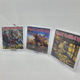Iron Maiden Playfield Album Plaques Set of 3