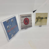 Foo Fighters Playfield Album Plaques Set of 3