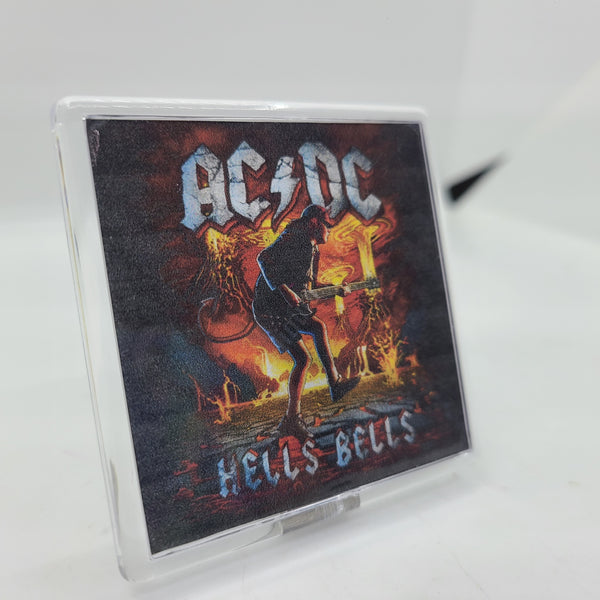 ACDC Playfield Album Plaque - Hells Bells – Modfather Pinball Mods