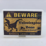 Jurassic Park Playfield Plaque