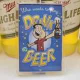 Family Guy Playfield Plaque - Drink Beer