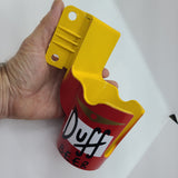 Simpsons Pinball Party PinCup Duff Beer Premium Style Yellow
