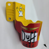 Simpsons Pinball Party PinCup Duff Beer Premium Style Yellow