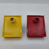 Funhouse Custom Painted Shooter Housings Red and Yellow