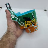 Godzilla Pincup with logo