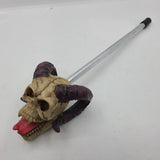 Black Knight Horned Skull Shooter Rod