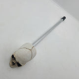 Elvira Jawless Skull Shooter Rod Bone