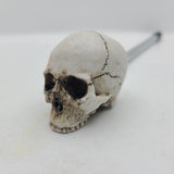 Elvira Jawless Skull Shooter Rod Bone