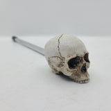 Elvira Jawless Skull Shooter Rod Bone