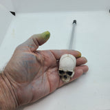 Elvira Jawless Skull Shooter Rod Bone