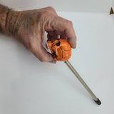 Elvira Jawless Skull Shooter Rod Orange