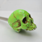 Elvira Jawless Skull Shooter Rod Green
