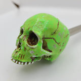 Elvira Jawless Skull Shooter Rod Green