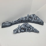 Dracula Custom Painted Village Plastics (Village, Cemetery, Castle)