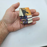 Harry Potter Playfield Stacked Books with Wand