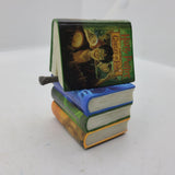 Harry Potter Playfield Stacked Books with Wand