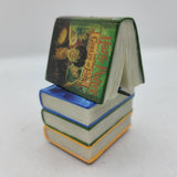 Harry Potter Playfield Stacked Books with Wand