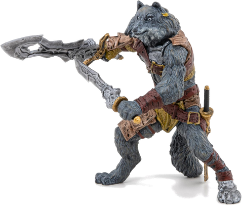 Dungeons and Dragons Playfield Mutant Wolf