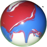 Willy Wonka Shooter Rod red-white-blue