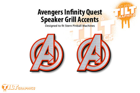Avengers Speaker Grill Accents