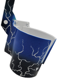 Blue Lightning Bolt PinCup