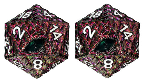 Dungeons and Dragons Flipper Dice Mod Purple