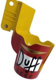 Simpsons Pinball Party PinCup Duff Beer Premium Style Yellow