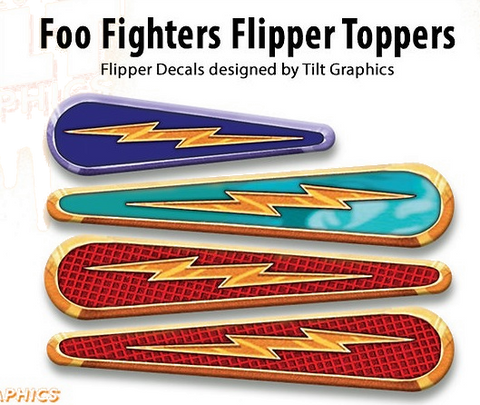 Foo Fighters Flipper Toppers