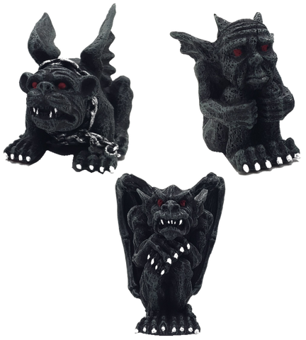 Elvira Playfield Characters Gargoyle Set of 3