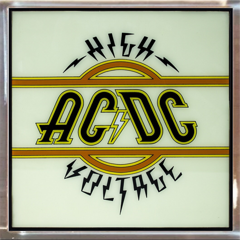 ACDC Playfield Album Plaque - High Voltage