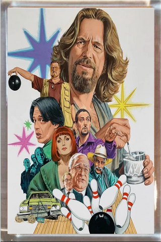 the Big Lebowski Playfield Plaque