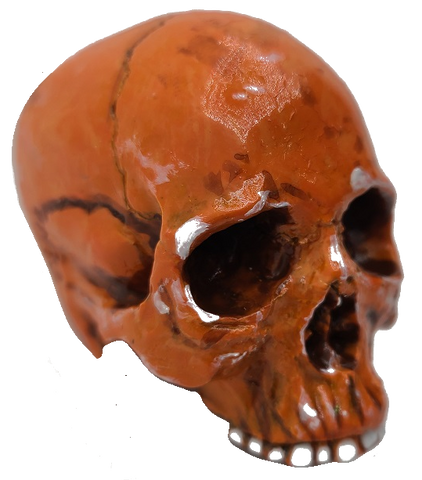 Elvira Jawless Skull Shooter Rod Orange