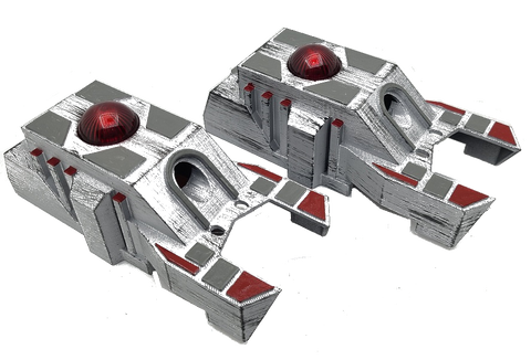 Star Trek the Next Generation Interactive Cannons Red