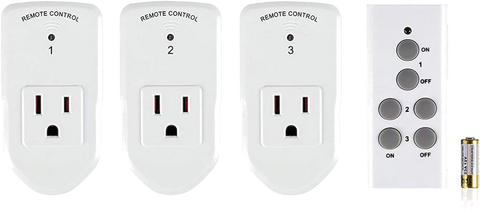 Wireless Remote Control Topper Switches (set of 3)