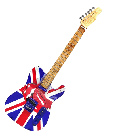 The Rolling Stones Playfield Guitar Union Jack