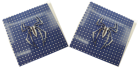 Spider Speaker Grills Chrome