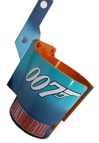 James Bond PinCup 007 Orange inside