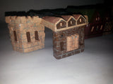 Dracula Custom Painted Village Plastics (Village, Cemetery, Castle)