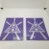 Stargate Custom Speaker Grills Purple