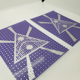 Stargate Custom Speaker Grills Purple