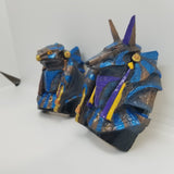 Stargate Custom Painted Falcon and Anubis