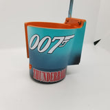 James Bond PinCup 007 Orange inside