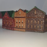 Dracula Custom Painted Village Plastics (Village, Cemetery, Castle)