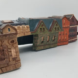 Dracula Custom Painted Village Plastics (Village, Cemetery, Castle)