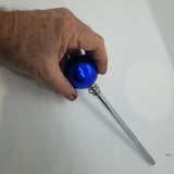 Blue Aluminum Shooter Rod