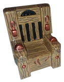 Addams Family Custom Painted Chair (painting only)