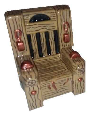 Addams Family Custom Painted Chair (painting only)